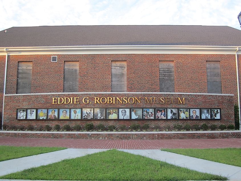 Eddie G. Robinson Museum in Grambling, Louisiana.