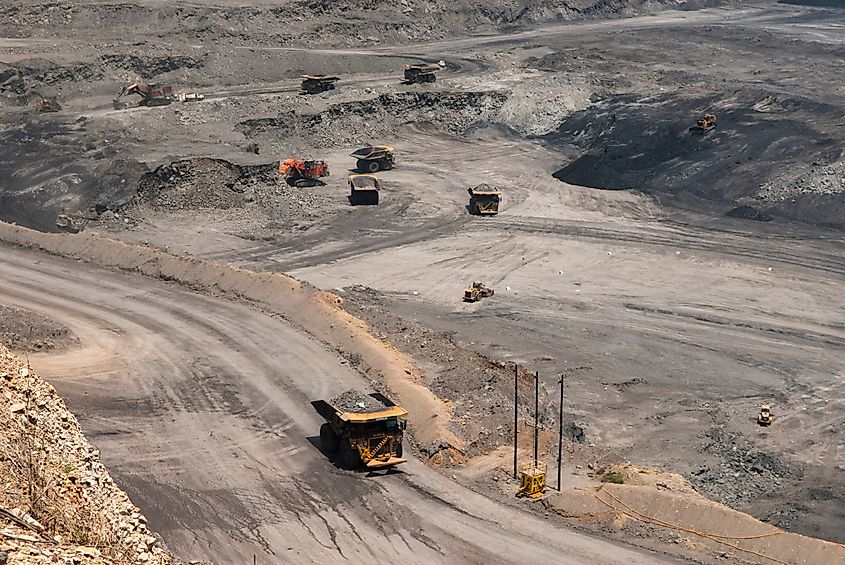 El Cerrejón Coal Mine in Guajira, Colombia.