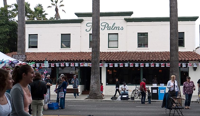 The Palms in Carpinteria, California.