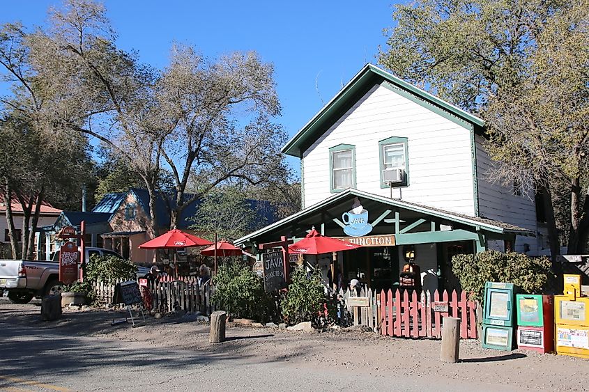 A cafe in Madrid, New Mexico.