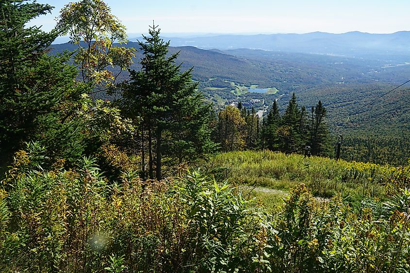 Mount Snow is not far from the Podunk area of Vermont.