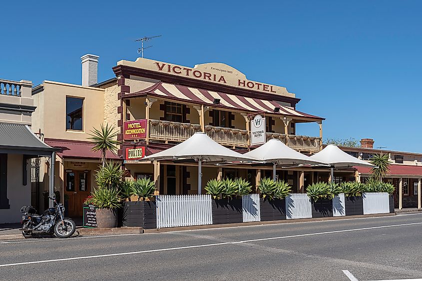 Victoria Hotel in Strathalbyn, South Australia.