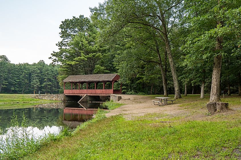 Stratton Brook State Park Simsbury Connecticut.