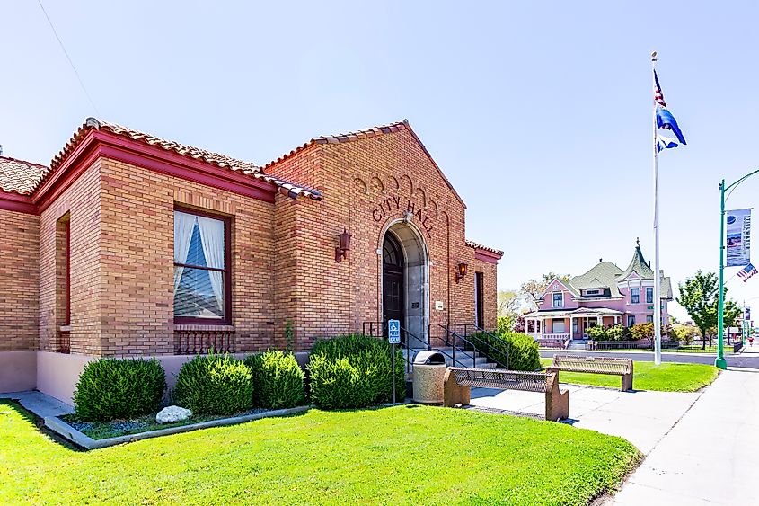 City Hall in Fallon, Nevada.