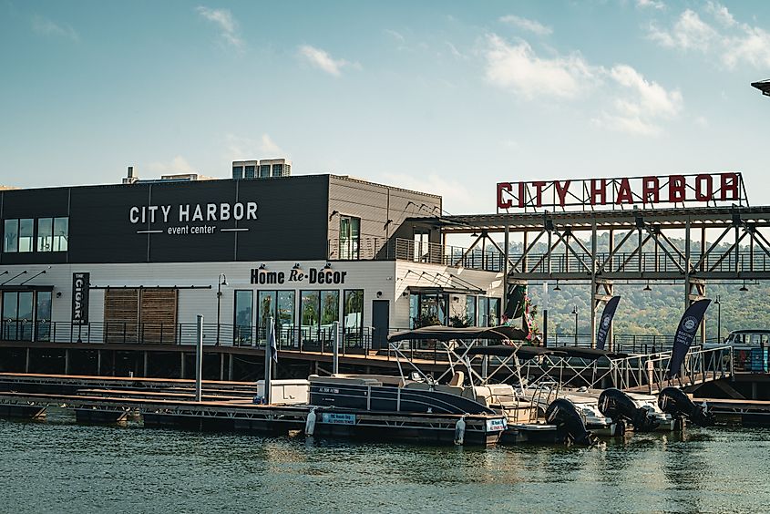 City Harbor in Guntersville, Alabama