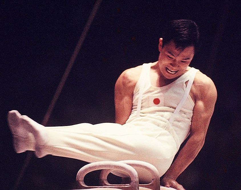 Takashi Ono. In Wikipedia. https://fi.wikipedia.org/wiki/Takashi_Ono By Unknown (Asahi Shinbun) - https://www.gettyimages.co.uk/detail/news-photo/takashi-ono-of-japan-competes-in-the-mens-pommel-horse-news-photo/180572479, Public Domain, https://commons.wikimedia.org/w/index.php?curid=40722817