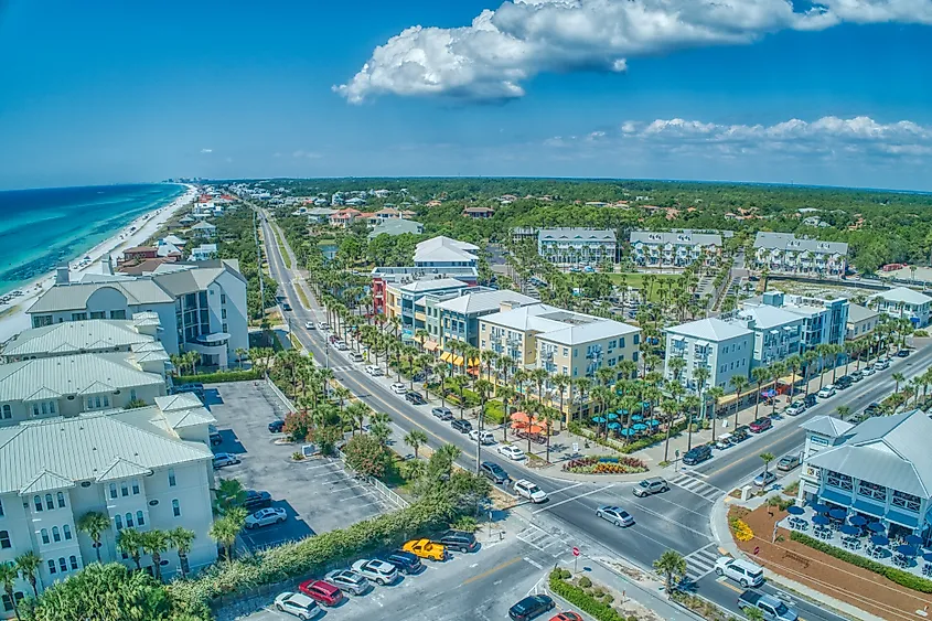 Gulf Place on iconic 30A in Santa Rosa Beach, Florida.