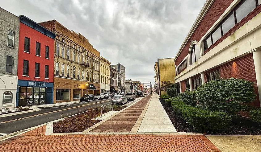 The historic building is in the citys downtown in Richmond, Indiana's.