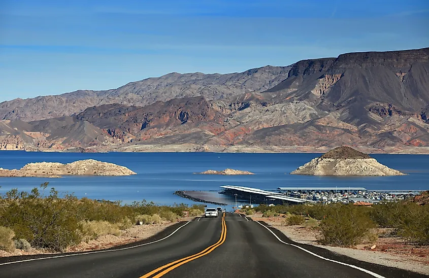 Lake Mead recreation area.