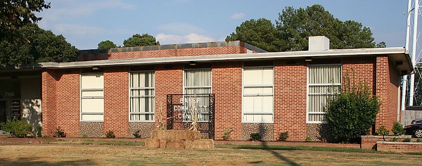 The Baker Community Center in Millington, Tennessee.