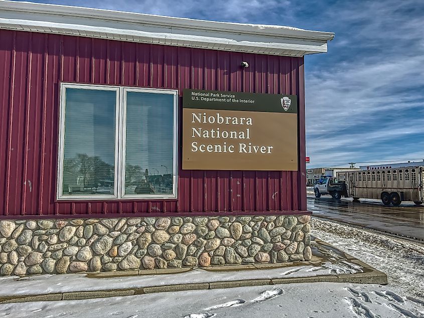 Niobrara National River Visitor Center. Editorial credit: Jacob Boomsma / Shutterstock.com