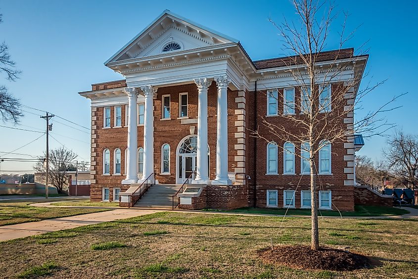 Historic building in Union, South Carolina