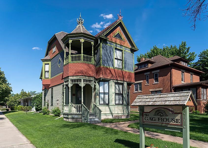 The Wanda Gág House in New Ulm, Minnesota