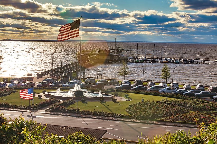 The Municipal pier at Fairhope, Alabama