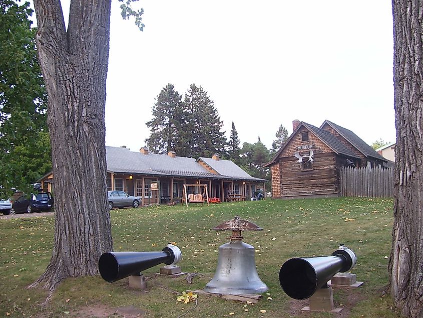 The Madeline Island Museum documents the island's history, and is located near the ferry dock.