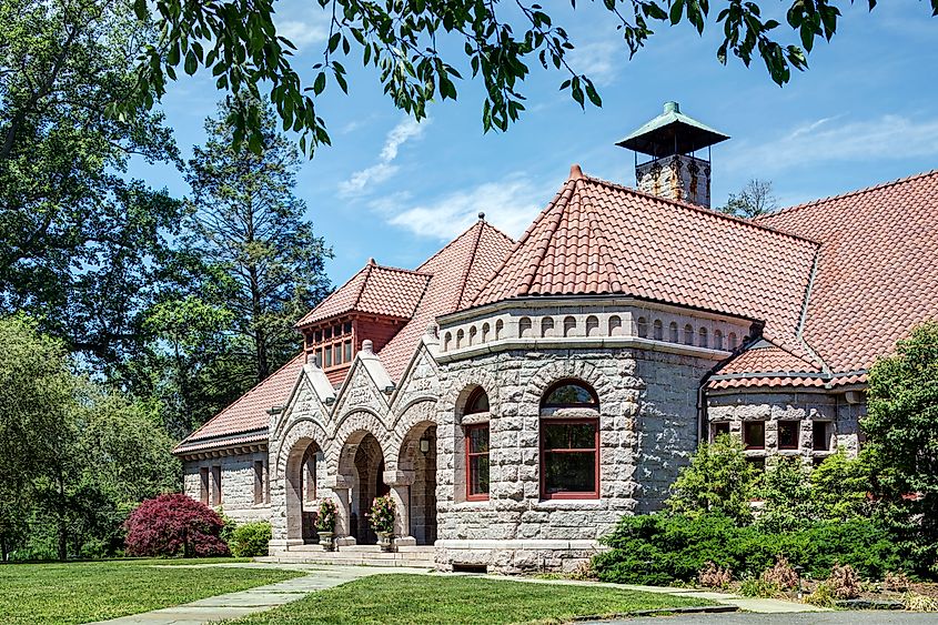 The Pequot Library, Southport, Connecticut.