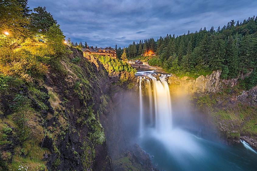 Snoqualmie Falls at Snoqualmie, Washington