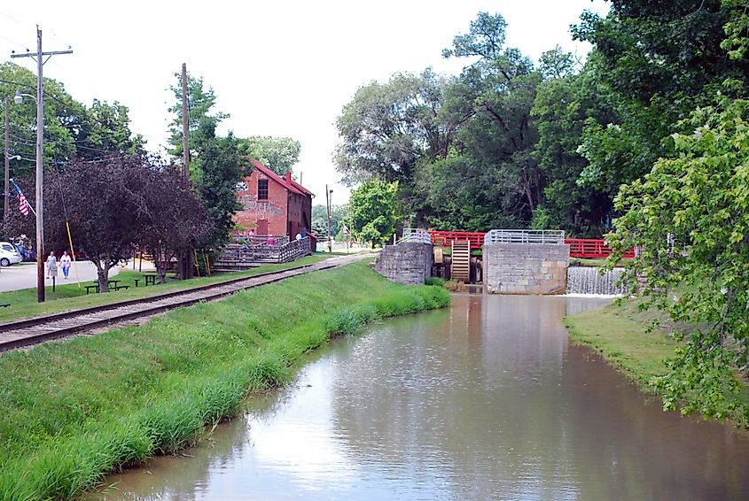Whitewater Canal, Metamora, Indiana.