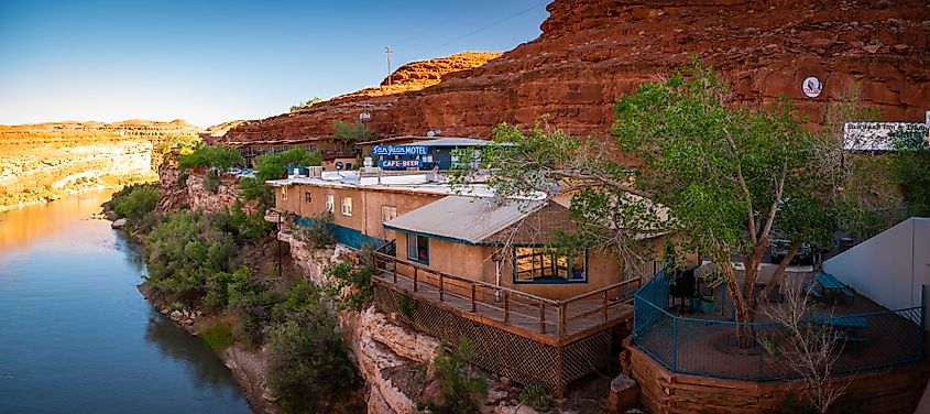 San Juan Motel in Mexican Hat, Utah.