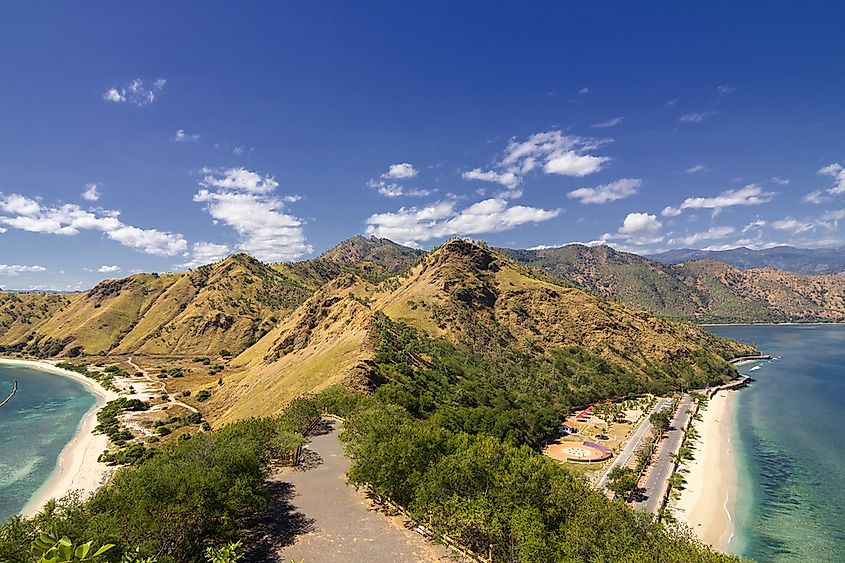 The coastal landscape of Timor-Leste.