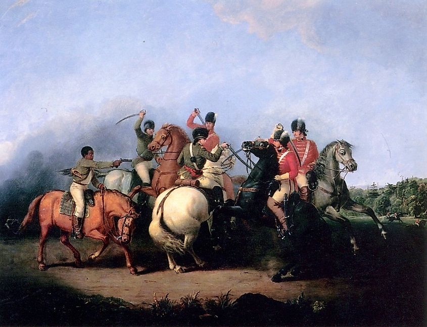 The Battle of Cowpens.