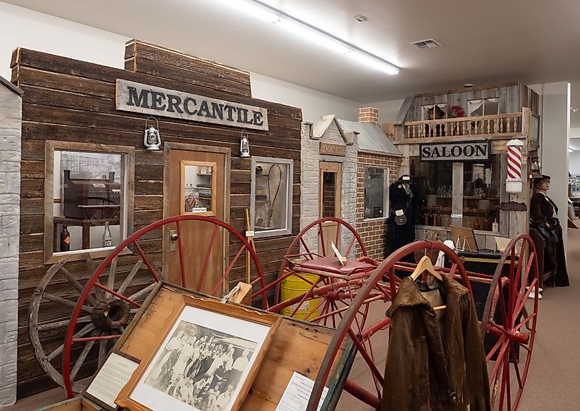 the Central Montana Museum in Lewistown, Montana.