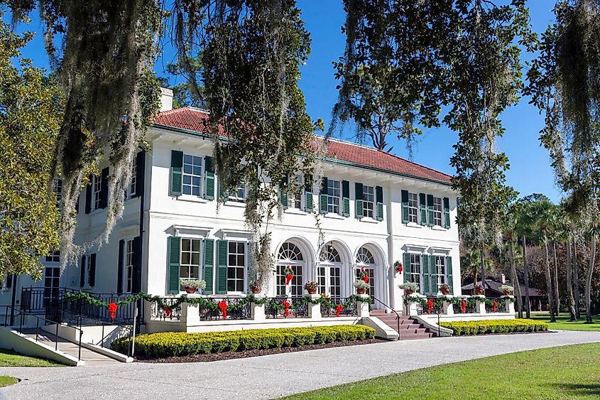 Now used as a luxury rental accommodation, Cherokee Cottage is located on Millionaires Row in the historic district on Jekyll Island, Georgia