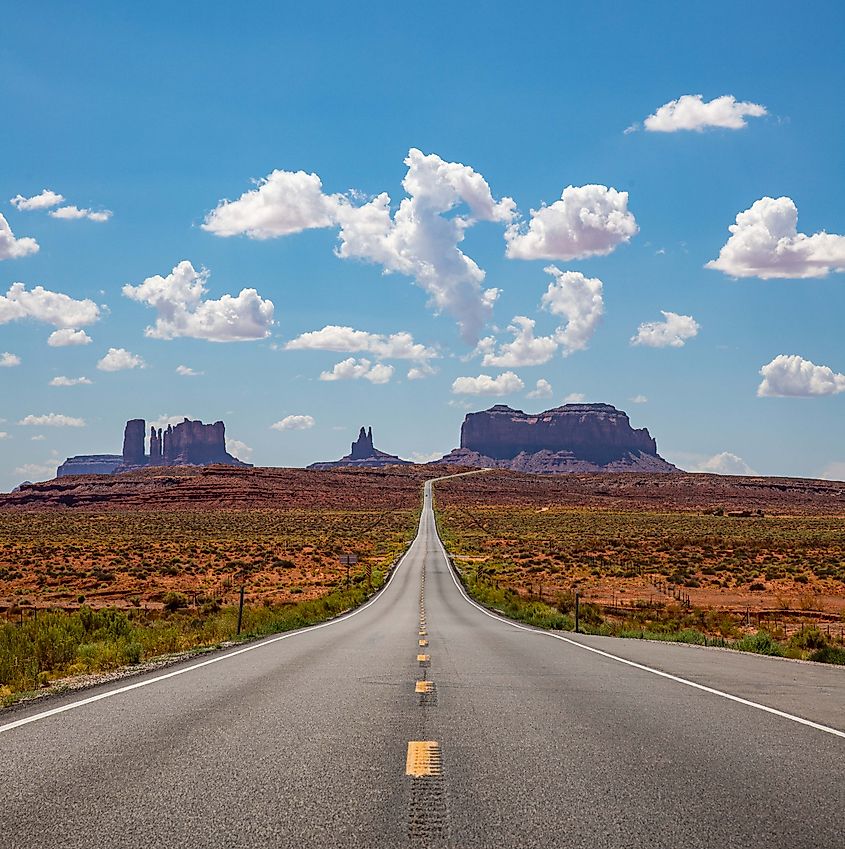 The view from "Forrest Gump Point," made famous in the 1994 movie. 