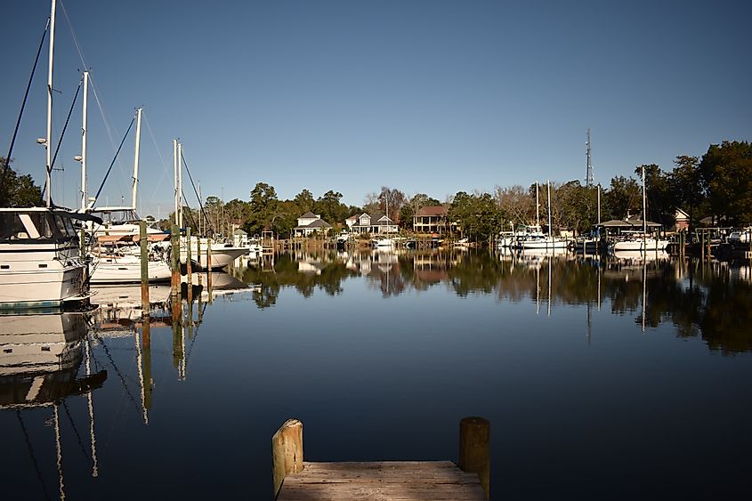 Bluewater Bay Marina, Niceville, Florida.