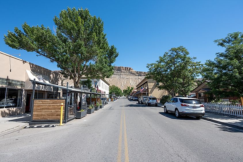 The beautiful town of Palisade, Colorado