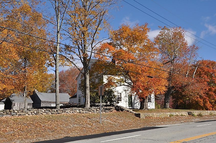 Manton-Hunt-Farnum Farm in Glocester, Rhode Island.
