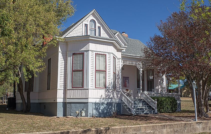 The Christian-Matern House, located in Marble Falls, Texas