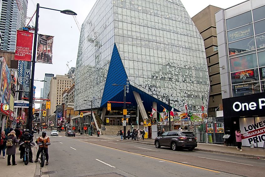 Sheldon and Tracy Levy Student Learning Centre of Toronto Metropolitan University.