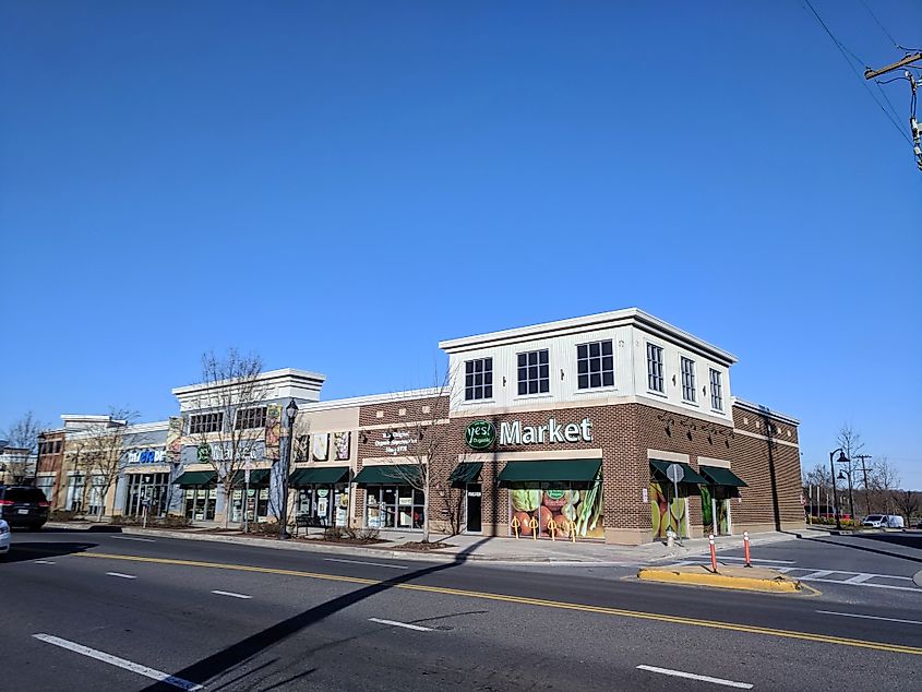 Street view of Hyattsville in Prince George's County, Maryland