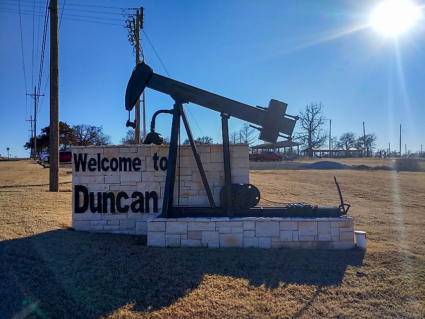 Welcome to Duncan, Oklahoma, USA.