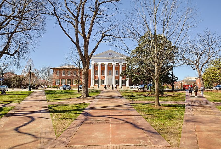 University of Mississippi in Oxford, Mississippi.