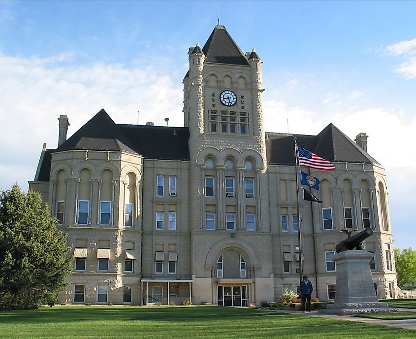 County courthouse in Beatrice, Nebraska