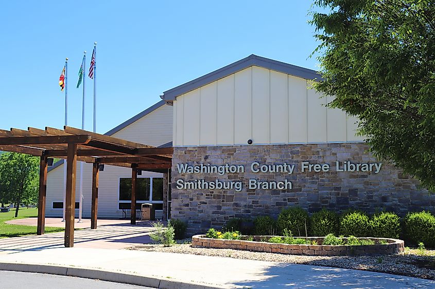 Smithsburg Free Library in Maryland.