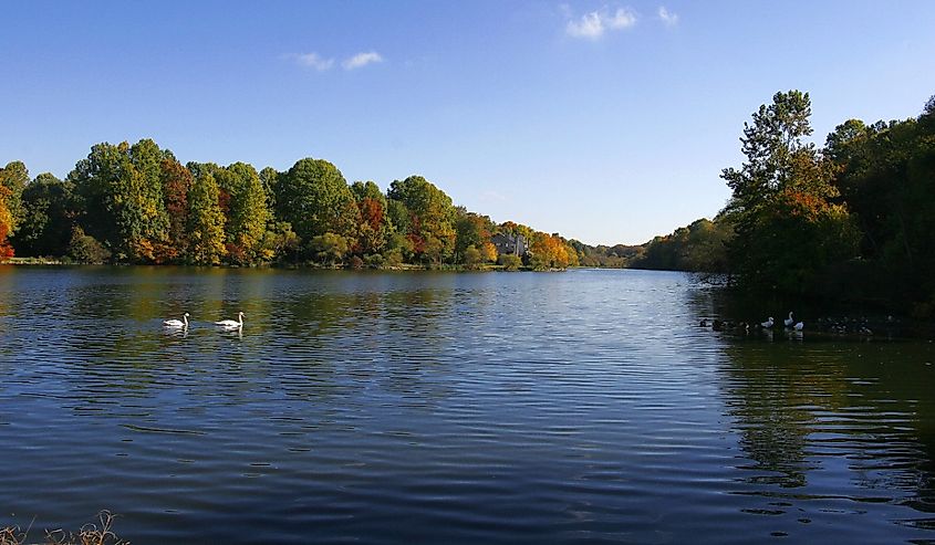 Lake Elkhorn in Columbia, Maryland.