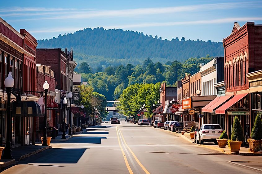 The beautiful town of Helen, Georgia.