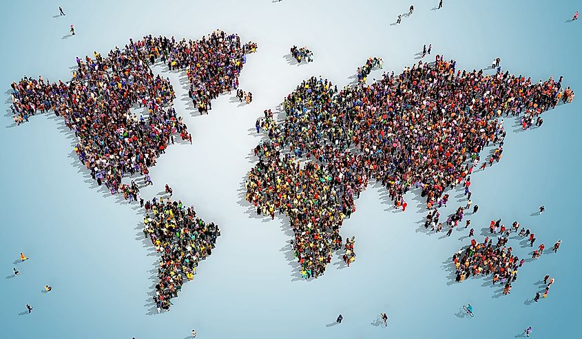 Continents By Population Worldatlas