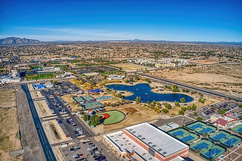 Built facilities in Surprise, Arizona.