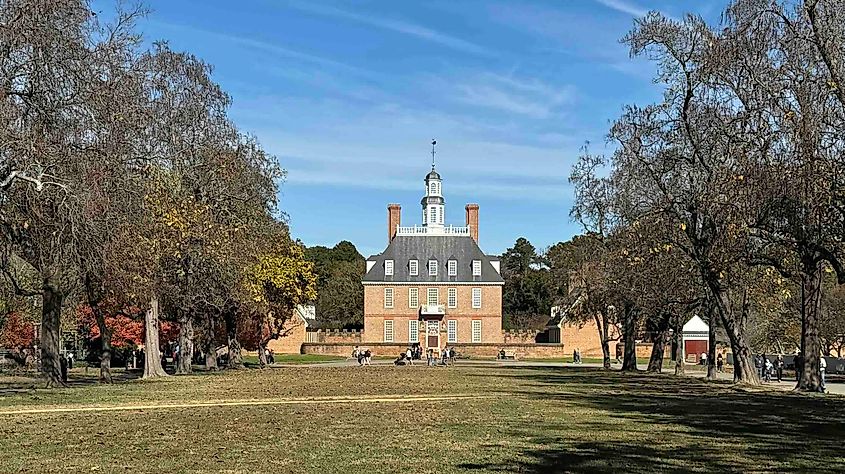 The Governors Palace at Colonial Williamsburg Photo by Bryan Dearsley