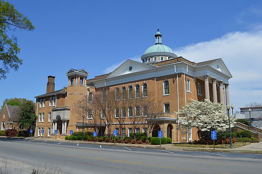 Athens First Methodist Church in Alabama.