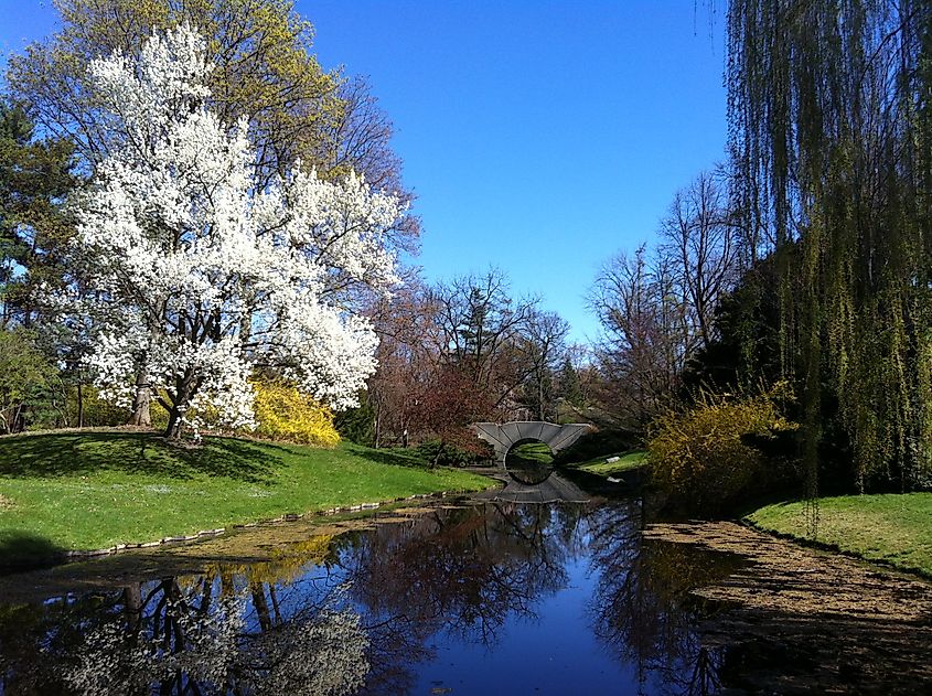 Dow Gardens in Midland, Michigan.