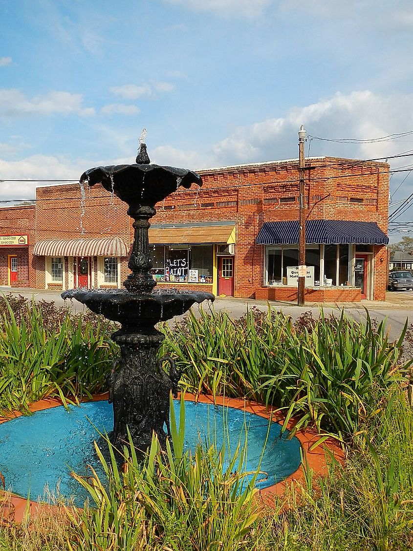 Downtown Lanett, Alabama