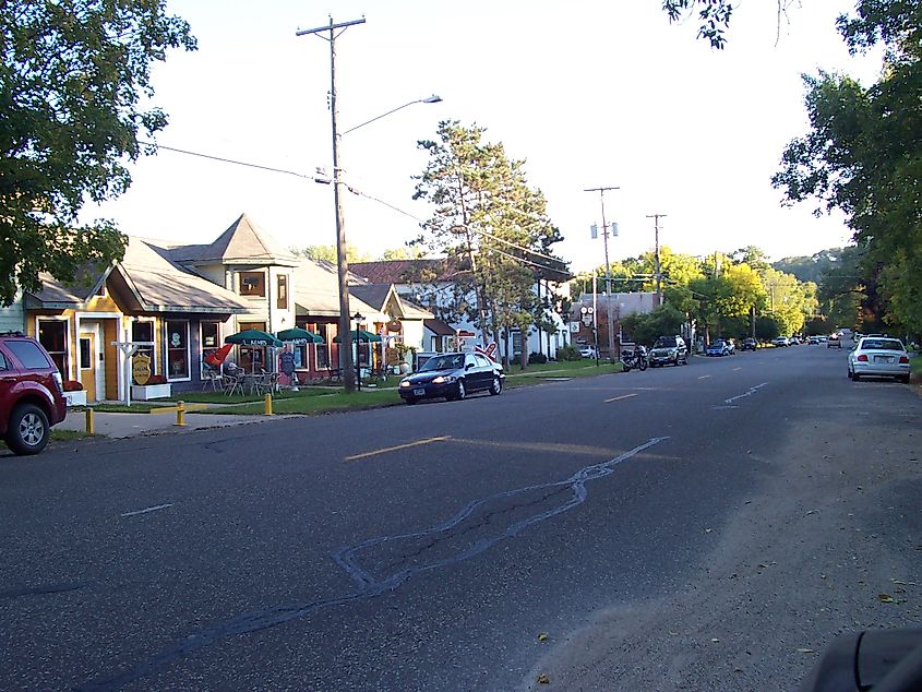 Downtown Afton, Minnesota