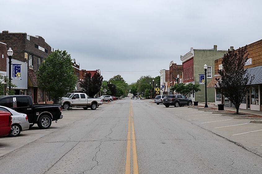 Downtown Osawatomie.