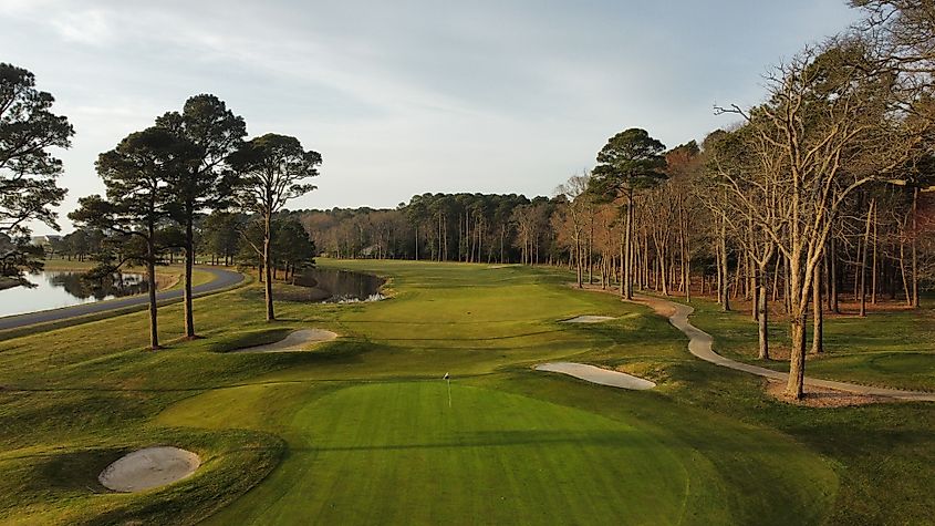 Rum Pointe Golf Course in Berlin, Maryland.