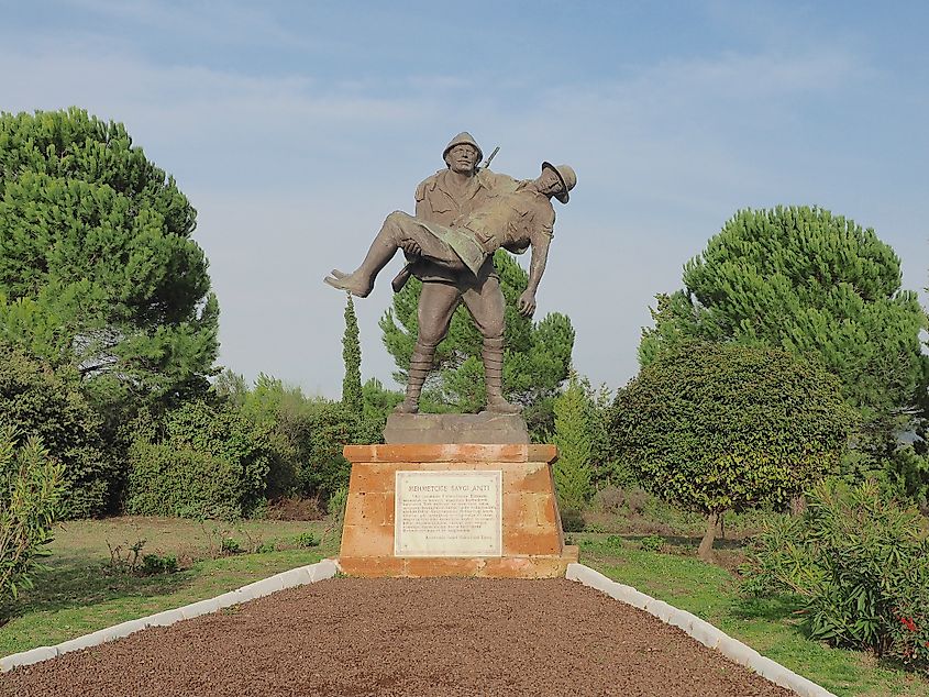 Respect to Mehmetçik Monument